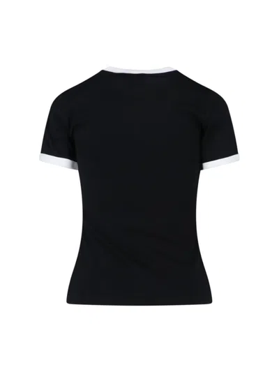 Courrèges Courreges Women Signature Contrast T-shirt