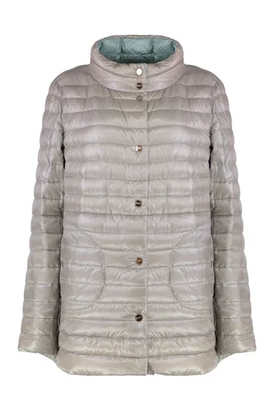 Herno A-shape Techno-nylon Down Jacket