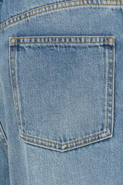 Gucci Washed Straight-leg Boyfriend Jeans In Blue