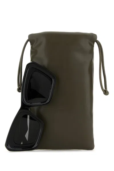 Loewe Occhiale Da Sole In Acetato Nero  Donna