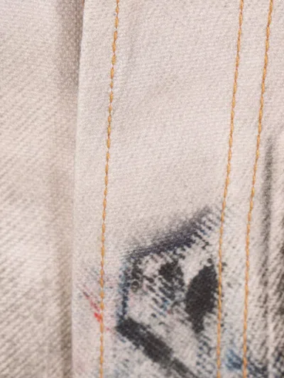 Acne Studios Baggy Fit Jeans 1981 In White