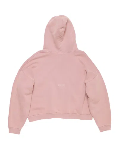 Acne Studios Hooded Sweater In Pink