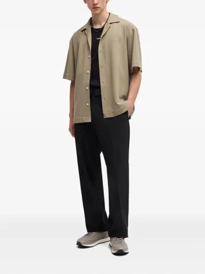 Hugo Boss Open Brown Shoes Sneakers