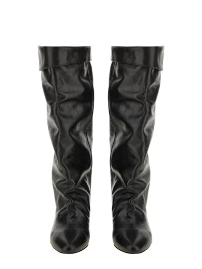 Isabel Marant Elita Knee-high Cone Heel Boots