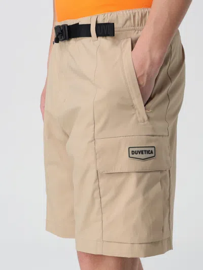 Duvetica Belt-loop Shorts In Brown