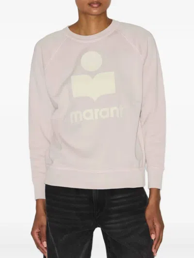 Isabel Marant Étoile Isabel Marant Etoile Pink Cotton Blend Millyny Sweatshirt In Pink