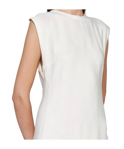Studio Nicholson Sevan Sleeveless Dress In White