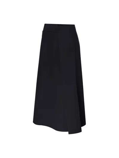 Studio Nicholson Bassi Midi Skirt In Black