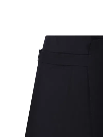 Studio Nicholson Bassi Midi Skirt In Black