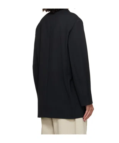 Studio Nicholson Patchwork Suit Jacket In Black