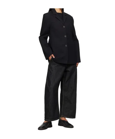 Studio Nicholson Weston Single-breasted Blazer In Black