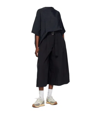 Studio Nicholson Benko Cotton Cropped Trousers