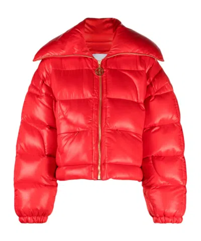 Patou Zippered Short Down Jacket