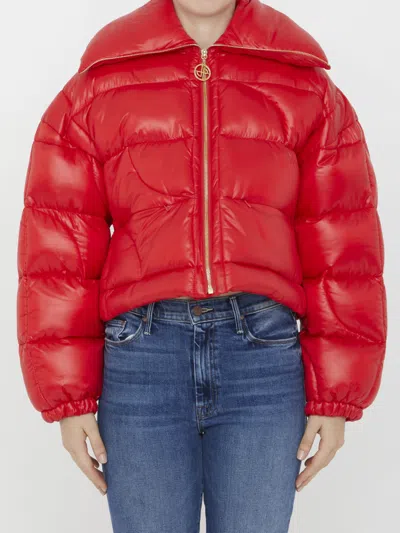 Patou Zippered Short Down Jacket