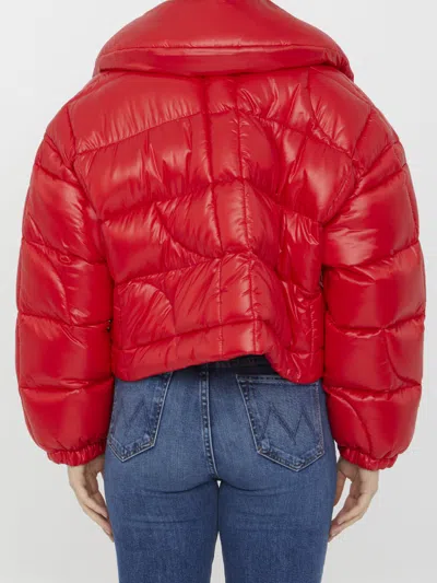 Patou Zippered Short Down Jacket