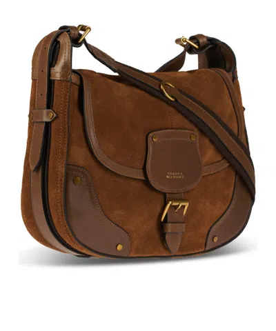 Isabel Marant Sierra S Foldover Top Shoulder Bag