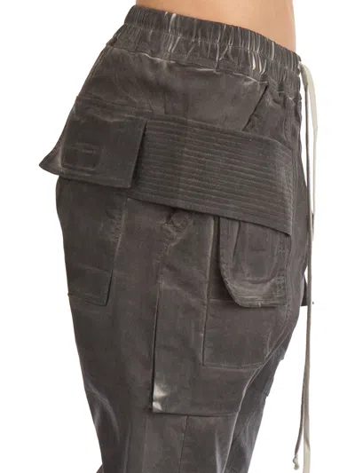 Rick Owens Drkshdw Creatch Trousers In Black