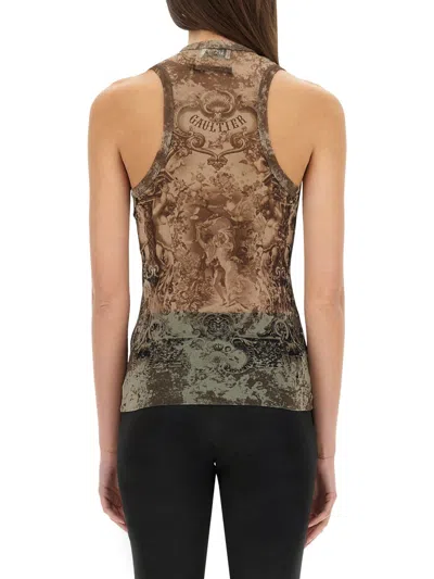 Jean Paul Gaultier Tank Top Médaillon