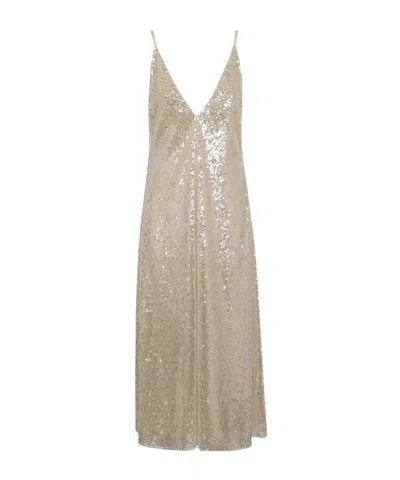 Philosophy Di Lorenzo Serafini Wrap Dress With Sequin Embellishment In Silver