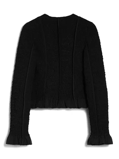 Jil Sander Strukturierte Jacke In Black