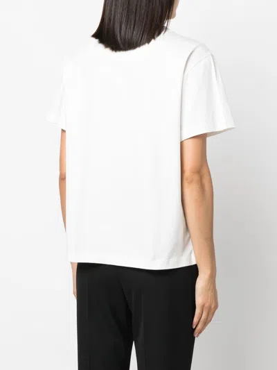 Jil Sander White Logo Pack Of 3 Organic Cotton T-shirt In White