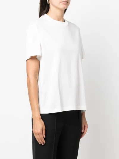 Jil Sander White Logo Pack Of 3 Organic Cotton T-shirt In White