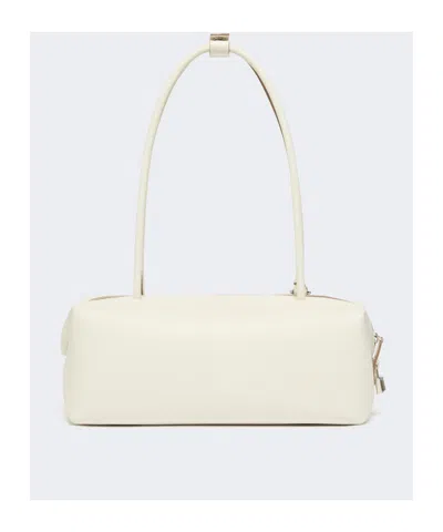 Max Mara Top-handle Zip-fastening Shoulder Bag In Neutral