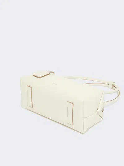 Max Mara Top-handle Zip-fastening Shoulder Bag In Neutral