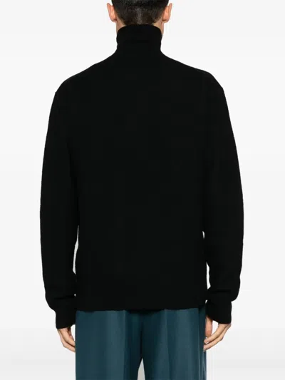 Jil Sander Wool Sweater In Black
