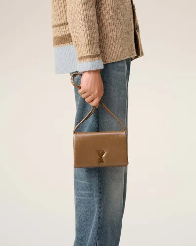 Ami Alexandre Mattiussi Logo Shoulder Bag
