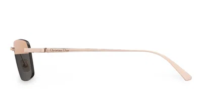 Dior Eyewear C S4u Rectangular Frame Sunglasses In Neutral