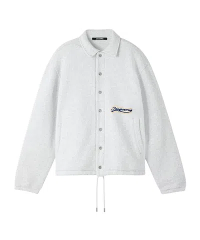 Jacquemus Long Sleeve Casual Jacket In White