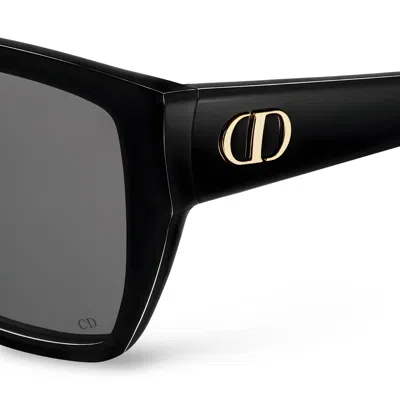 Dior Full Frame Sunglasses In Black