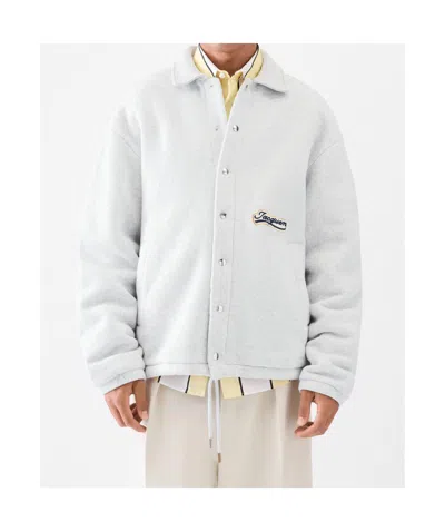 Jacquemus Long Sleeve Casual Jacket In White