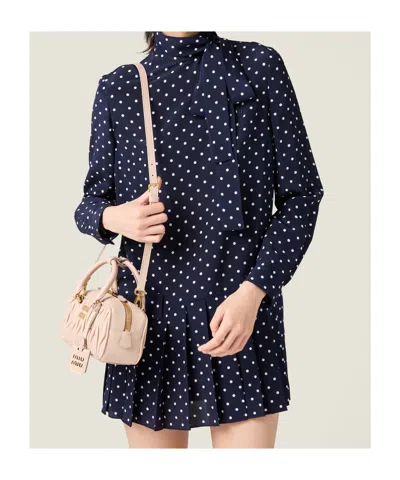 Miu Miu Double Handle Shoulder Bag