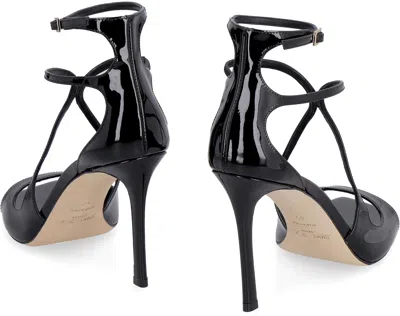 Jimmy Choo Black Azia 95 Sandal