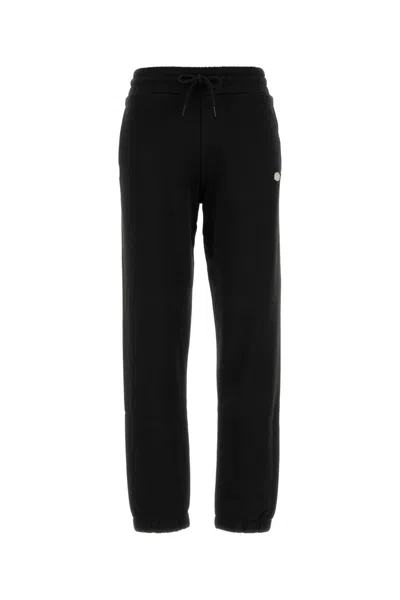 Kenzo Joggers Cotton Elastic Waistband In Black