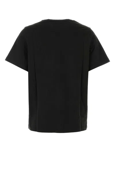 Kenzo Black Cotton T-shirts In Black