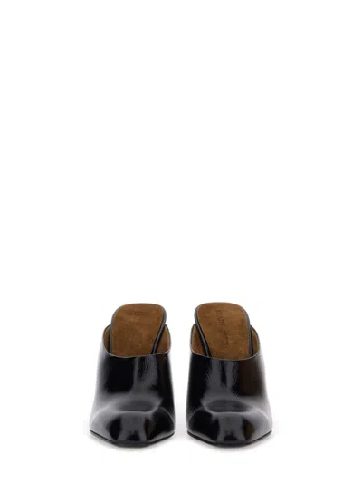 Khaite Colt 100 Leather Mules