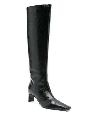 Khaite Ona Knee High Boots 55 In Multi