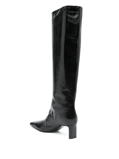 Khaite Ona Knee High Boots 55 In Multi