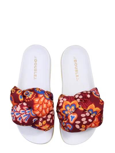 La Doublej La Double J Braid Slide Sandals