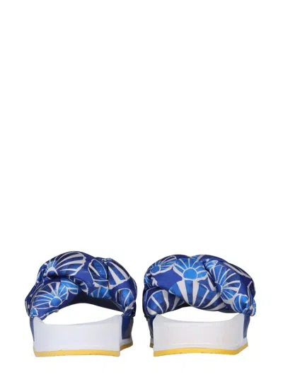 La Doublej La Double J Braid Slide Sandals