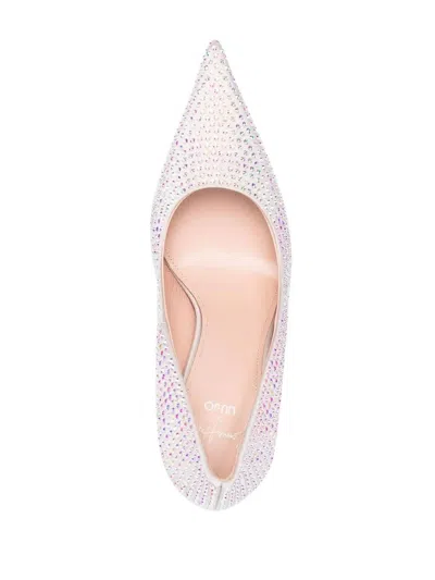 Liu •jo X Leonie Hanne Crystal-embellished 100mm Pumps In White