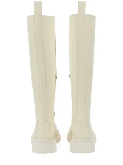 Liu •jo Liu Jo Leather Boot In Animal Print