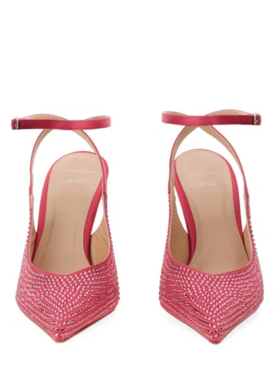 Liu •jo Liu Jo Satin Slingback In Multi