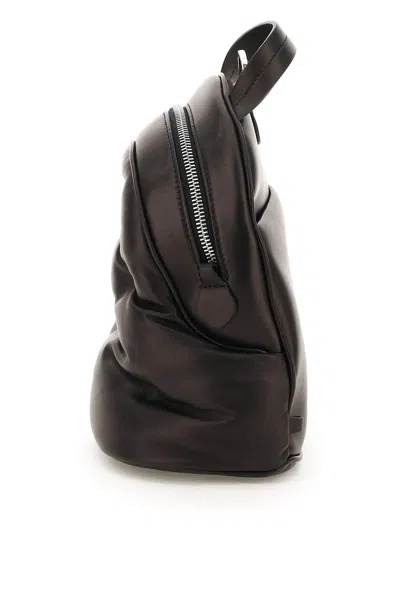 Maison Margiela Black Nappa Leather Mini Glam Slam Backpack