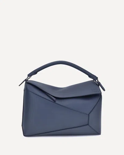 Loewe Puzzle Edge Large Logo-debossed Leather Messenger Bag