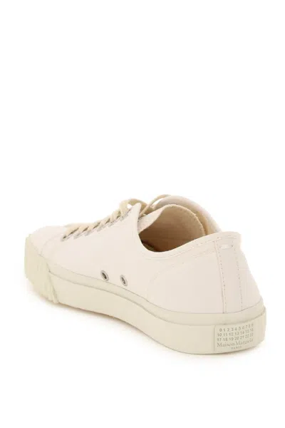 Maison Margiela White Canvas Tabi Sneakers