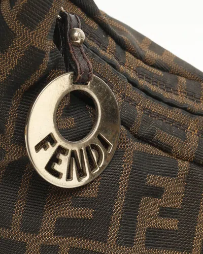 Fendi Zucca Chain Shoulder Bag
